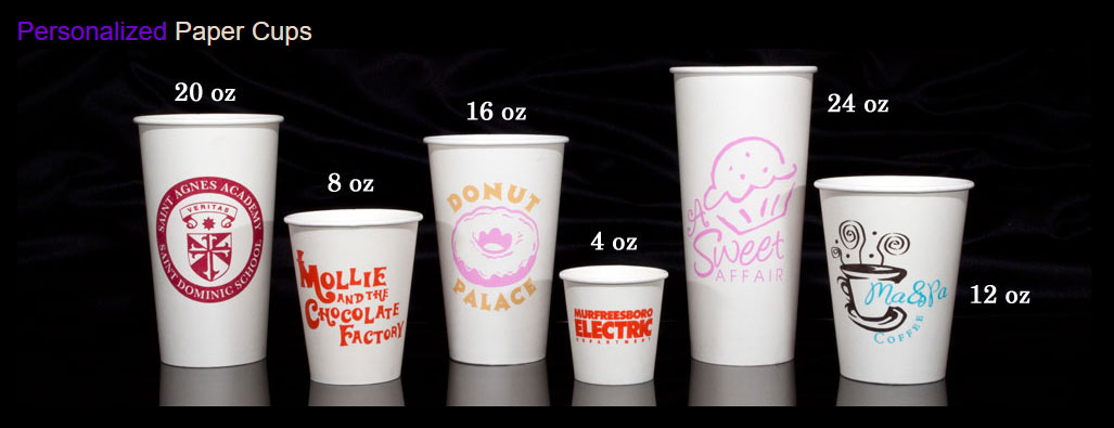 Personalized Paper Cups